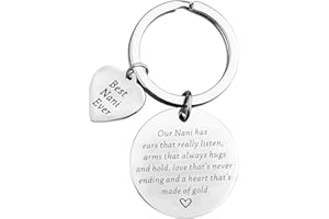 BLEOUK Nani Jewelry Mother’s Day Gift Birthday Gift for Grandma Nani