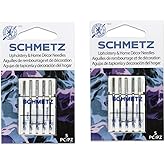 SCHMETZ Heavy Duty Sewing Machine Needles, 10 Count