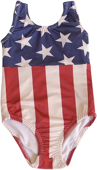 girls patriotic swimsuit