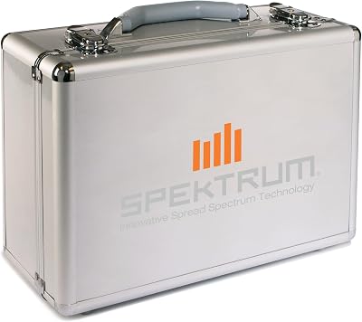 Spektrum Aluminum Surface Transmitter Case Heavy Duty Lockable Foam Interior