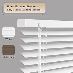 SEEYE Cordless Mini Blinds Aluminum Venetian Blind