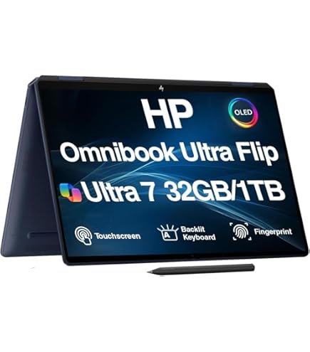 Amazon.com: HP OmniBook Ultra Flip 2-in-1 Business Laptop 14