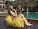 MAMBLE Inflatable Lounger Chair with Carry Bag, Air Chair for Camping, Fishing, Traveling, Swimming Pool and Beach Parties, Portable and Lightweight Purple