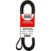 Bando USA 4PK945 OEM Quality Serpentine Belt | Replaces 4K372 30016435 30019502 MB568898 MB568899 11920-AG900 11950-AR000 11950-AR00A 17521-66J00 25212-38001 49180-50G00.