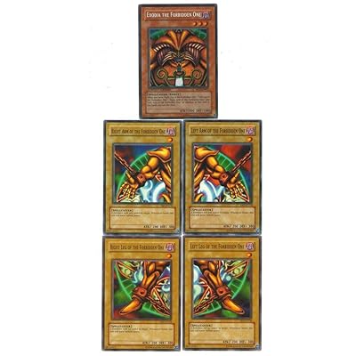 Yugioh 5 EXODIA Pieces Guaranteed with Rares 35 Card Palestine | Ubuy