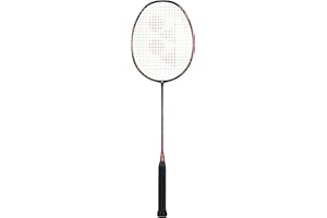 YONEX Astrox 99 Play Graphite Strung Badminton Racket with Full Racket Cover (Cherry Sunburst) | for Intermediate Players | 83 Grams | Maximum String Tension - 28lbs
