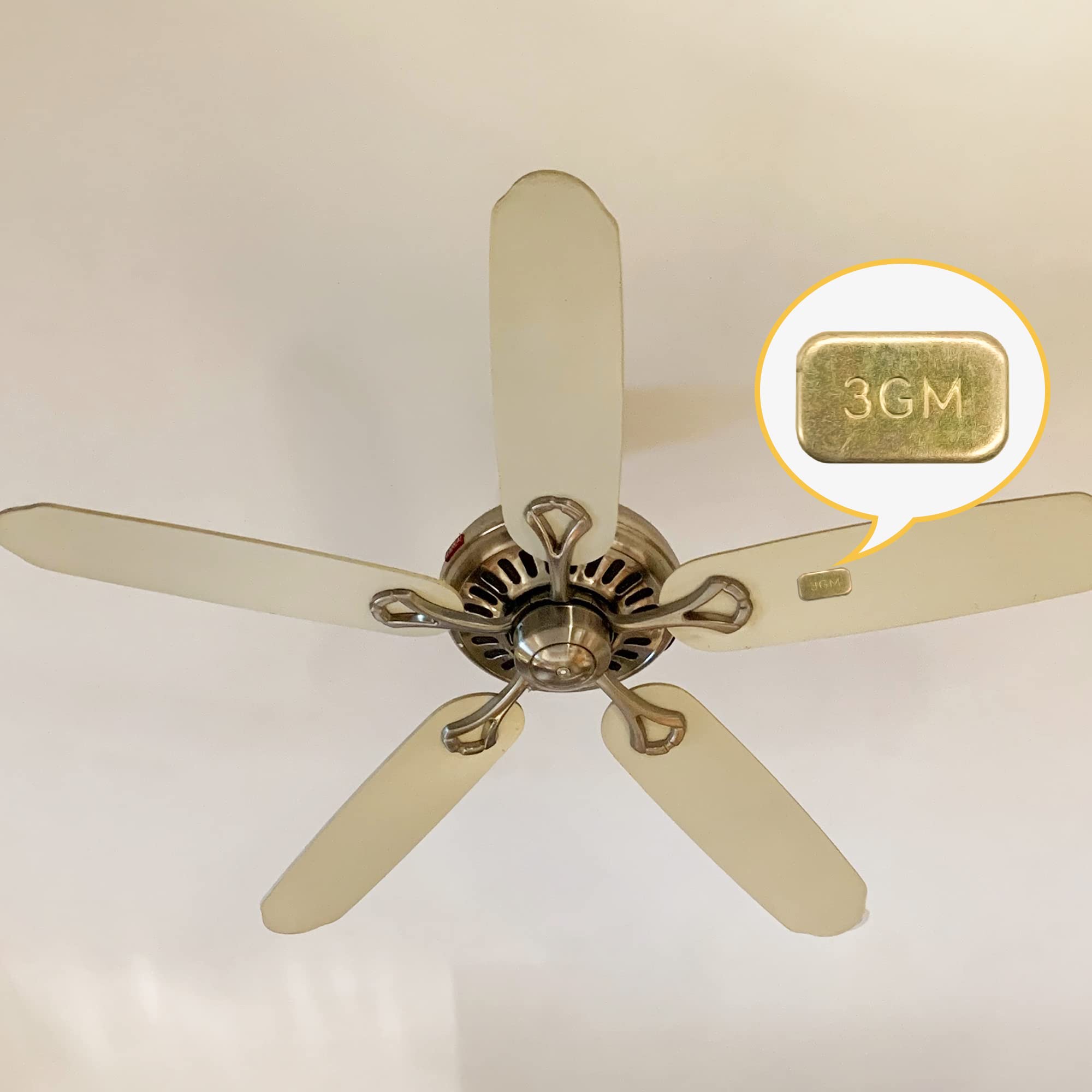 Alpurple 3 Set Ceiling Fan Blade Balancing Kit, Fan Balancing Kits Include 3 PCS Plastic Balancing Clip and 9 PCS Metal Self-adhesive 3G Weight