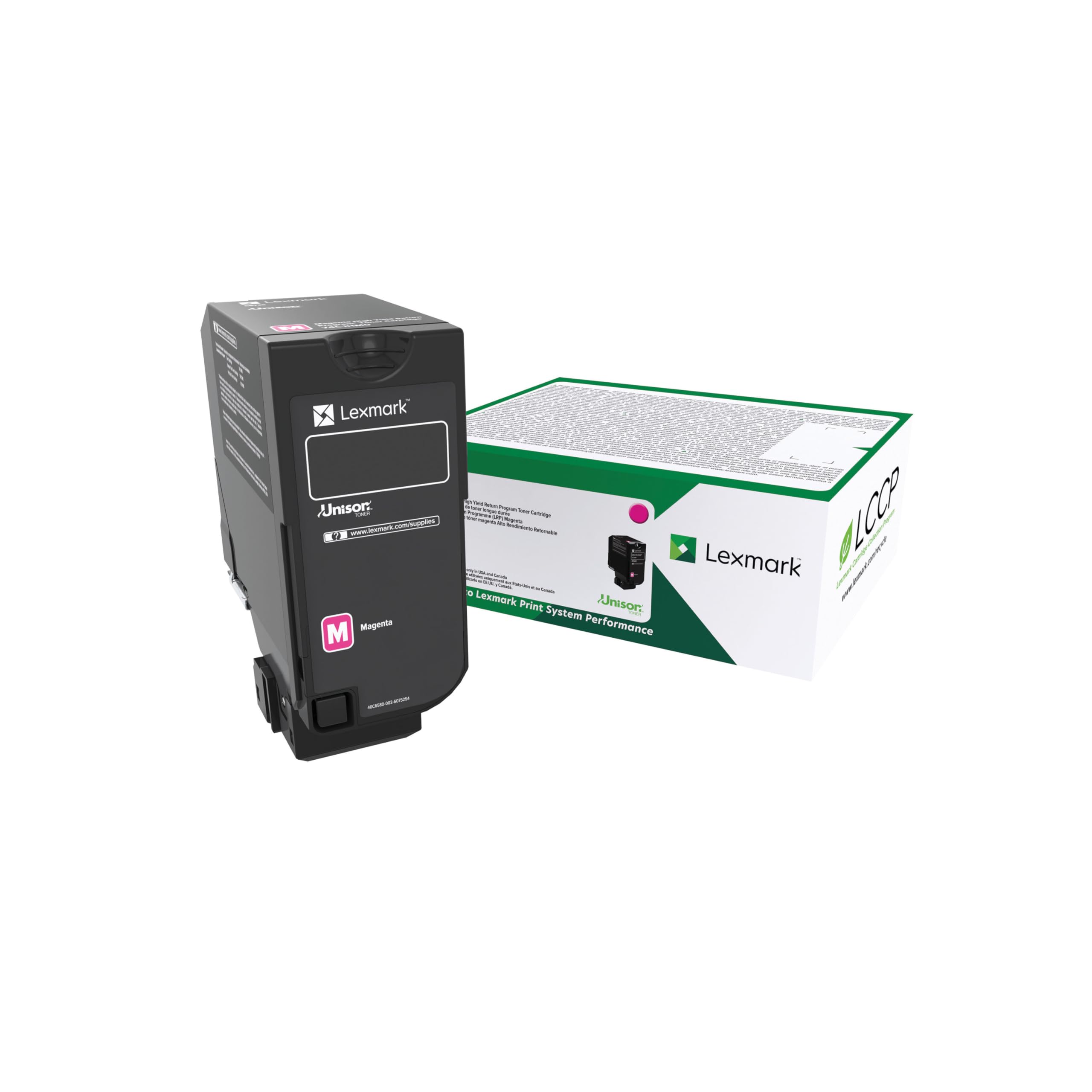 Lexmark 75B20M0 Toner Cartridge - Magenta