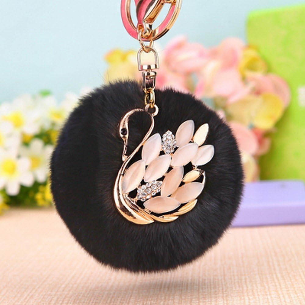 Xmasmile Crystal Keychain Key Ring Hook Women Bag Charm Ornament Decorations Gift (#24)