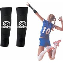 Asics Femme Protège-bras 2XK-NOV - Paire Rembourrée Pour Volleyball (Taille S à XL) Protection Avant Bras Efficace