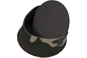 LENSCOAT Hoodie XLarge Fits 4.75"-5.25"/121-133mm - camera lens camouflage neoprene protection Forest Green camouflage