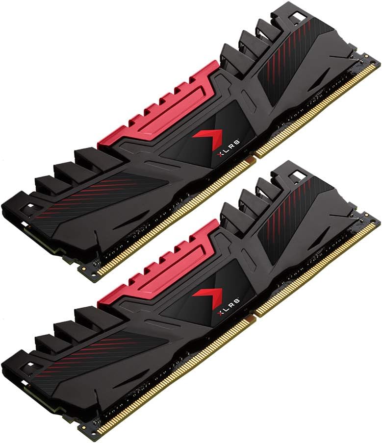PNY XLR8 DDR4 3200 MHz 16GB 2x16 Kit Desktop RAM, Red, 16GB (2x8GB) - Image 3
