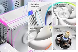 ID-COOLING FROZN A410 ARGB White - 6" Height White