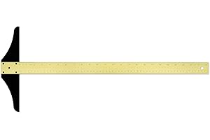 Alumicolor 24-inch Standard Aluminum T-Square for Art Framing & Drafting, Gold