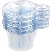 200 Pack Disposable Urine Cups - 40ml Plastic Specimen Containers For Pregnancy & Ovulation Tests