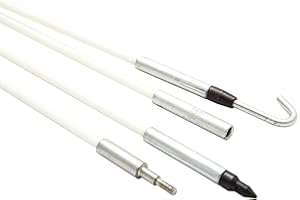 Southwire Tools & Equipment FS8 Glow-in-Dark Cable Puller Fish Stick, 8-Feet