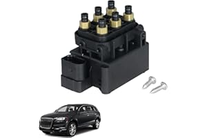 Yongtoparts Air Suspension Solenoid Valve Block 7P0698014 Compatible with Jeep Grand Cherokee, Ram 1500 3500, VW Touareg, XC90 XC60, Audi Q7, Porsche Cayenne Panamera Replace OE 95835890300