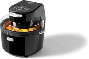 Starfrit Electric Digital 6-in-1 Steam Air Fryer - 4.3L Capacity - Integrated Meat Thermometer - 6 Preset Functions - Large V