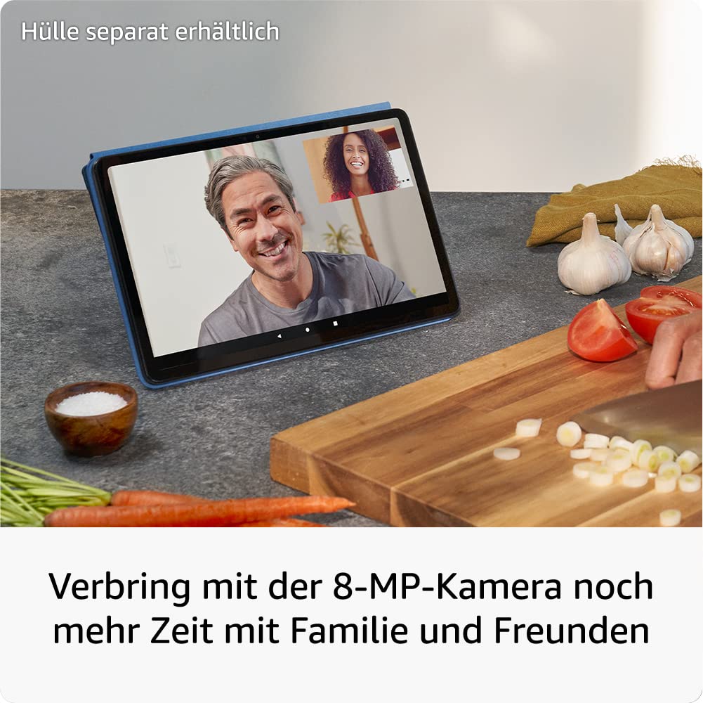 Zertifiziert und generalüberholt Amazon Fire Max 11-Tablet, mit klarem 11-Zoll-Display, Octa-Core-Prozessor, 4 GB RAM, 14 Stunden Akkulaufzeit, 128 GB, grau, mit Werbung 6