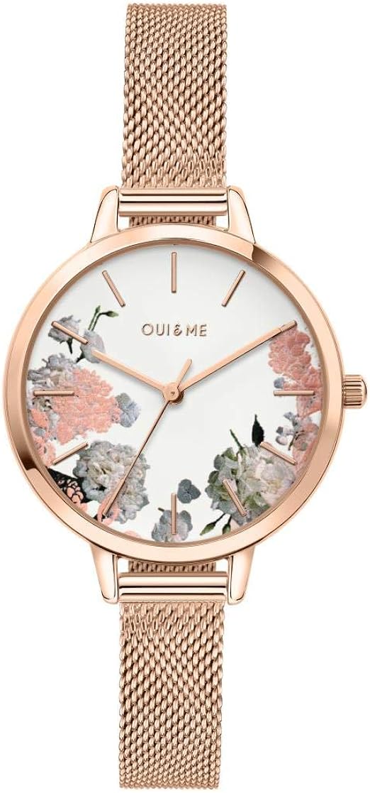 Amazon Petite Fleurette OUI ME ME010096 Women s Watch Mesh Rose 