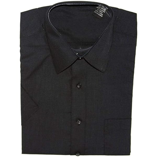 Harriton Men's Value Poplin Dress Shirt - White, 4XL, Classic Button-Down Collar