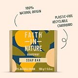 Faith In Nature Grapefruit Soap 100g - Plastic Free Hand Made UK view 5