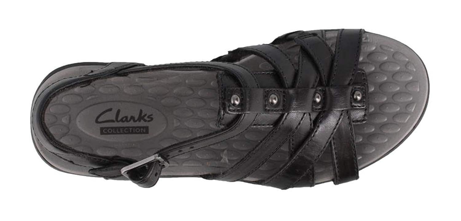 clarks mid heel sandals