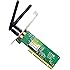 TP-Link Wireless N300 PCI Adapter, 2.4GHz 300Mbps -(TL-WN851ND)