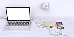 Laptop Docking Station, USB C PD Charging