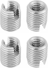 Hyuduo M4x8mm Self-Tapping Thread Inserts Kit M6.5 Outer Thread for Aluminum view 6