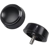 for Garmin Bail Mount Knobs VHF 115/215 Echomap Gpsmap,f/7x3 Series(2-Pack) | Corrosion-Resistant Solid Aluminum Design Replacement Stand Knob Compatible with Garmin Device