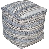 Uttermost Mesick - 18 inch Pouf - 18 inches Wide by 18 inches deep