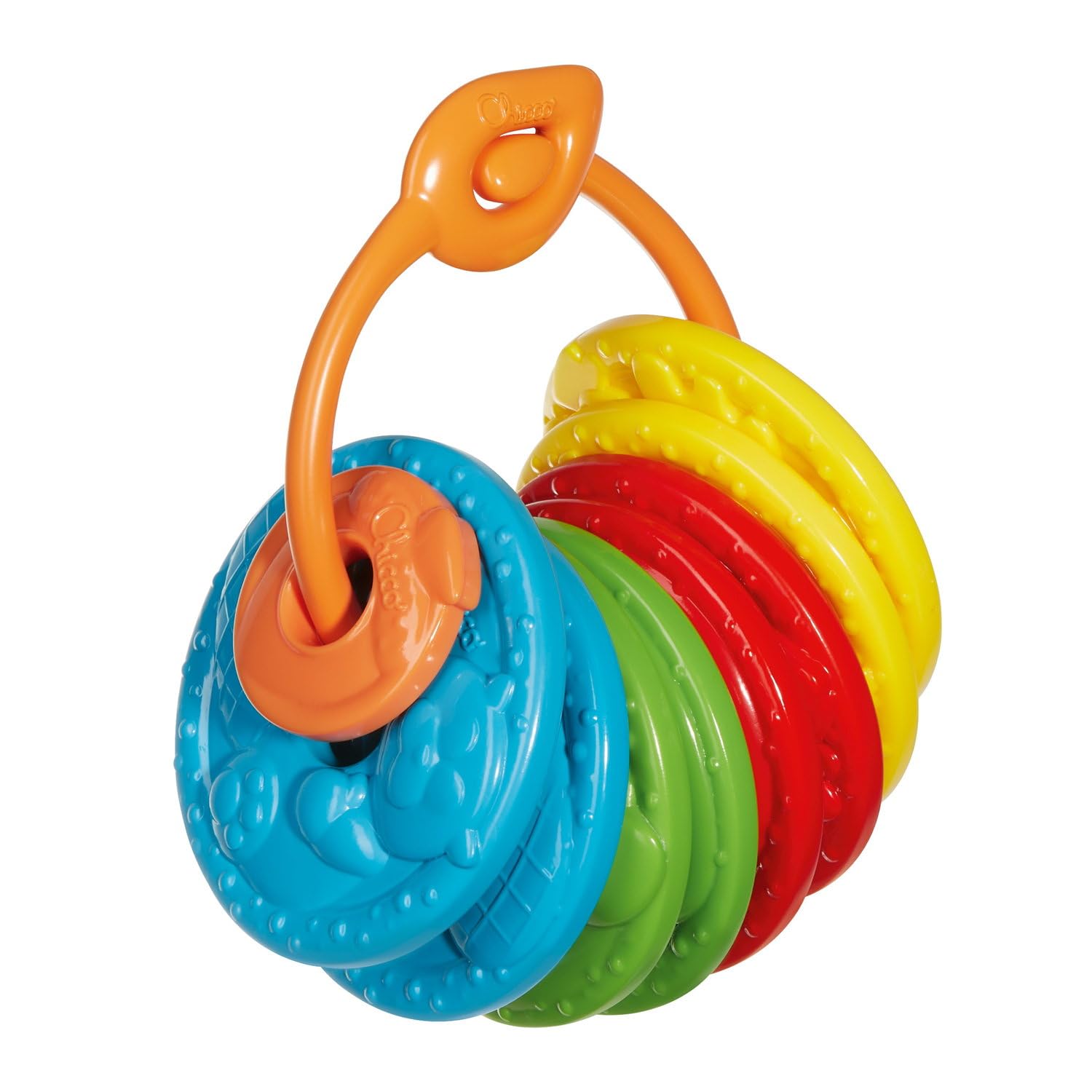 Chicco Bosco, Movement, Classic Flat Game, 8 Bowls and 1 Mouthpiece, with Carry Ring, 2-5 Years, 00011009000000