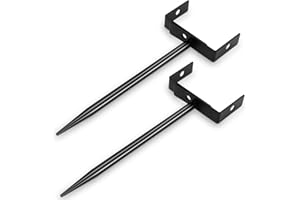 Gugxiom Rainwater Downspout Bracket, 2 Pack Downspout Extension Bracket, Heavy-Duty Adjustable Size Rust-Proof Anchor for Gut