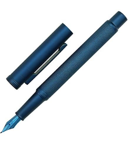 Stylo Plume Hongdian M2 Mini - Aluminium Vert Kaki - Pointe Moyenne