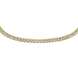 Fossil Women's Ellis Pavé Glitz Gold-Tone Brass