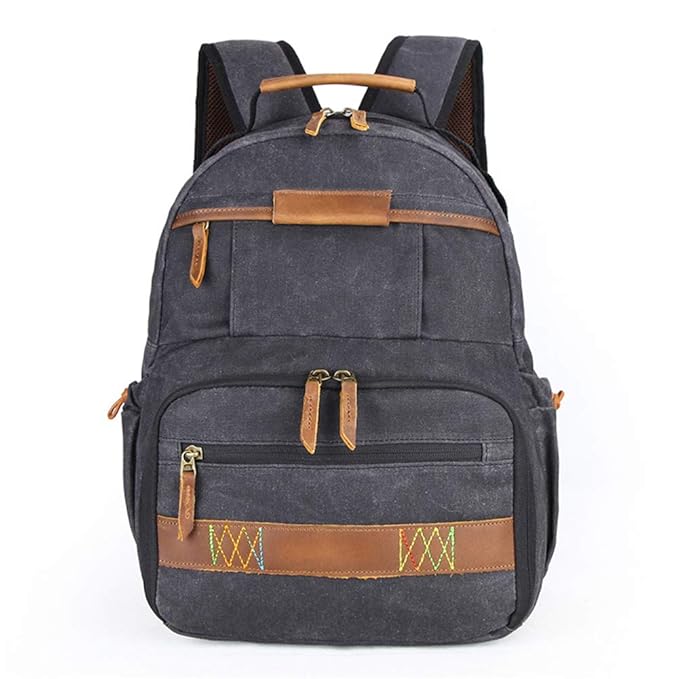 SCAML Lienzo Mochila Camara Moda Retro Digital Bolsa De Camara ...