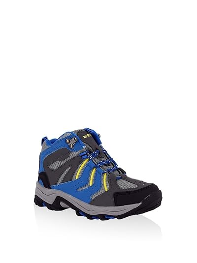KIMBERFEEL Unisex-Kinder Sirac Outdoorschuh, blau/grau 27 EU