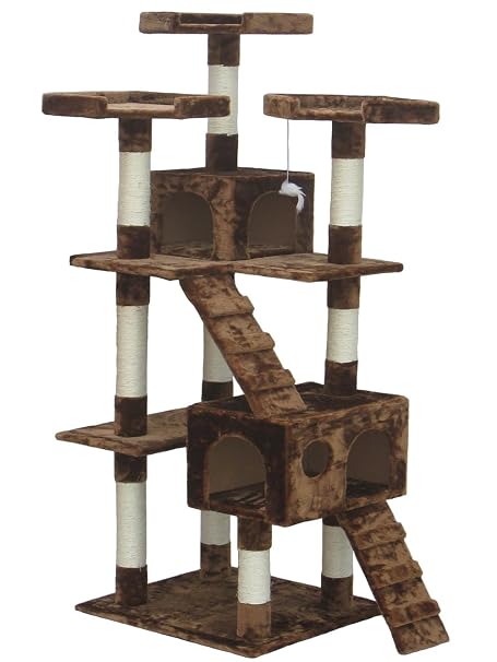 2. Shop4Omni Cat Tree Lounge Tower - Best for Perching