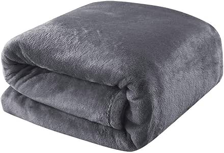 Amazon.com: 9.8 Newton Washable Weighted Blanket, Dark Grey, 60” × 80