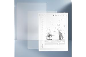 LaoShuSheng Anti-Glare Matte Screen Protector for Onyx Boox Tablet Go 10.3 ePaper E Ink (2-Pack) Anti Fingerprint Anti Burst Nano Matte Skin PET Soft Film (Matte)