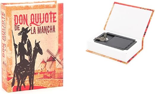 Caja Fuerte Libro Don Quijote: Amazon.es: Hogar