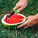 iCookPro Watermelon Slicer & Corer & Server As Seen On TV. Perfect Stainless Steel, Not Sharp, Premium Quality. Cut Your Melon Cantaloupe Fruit Easily With a Kitchen Utility Knife. Shipping from USA