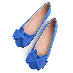 Hee grand Bowknot Flats for Women Classic Round Toe
