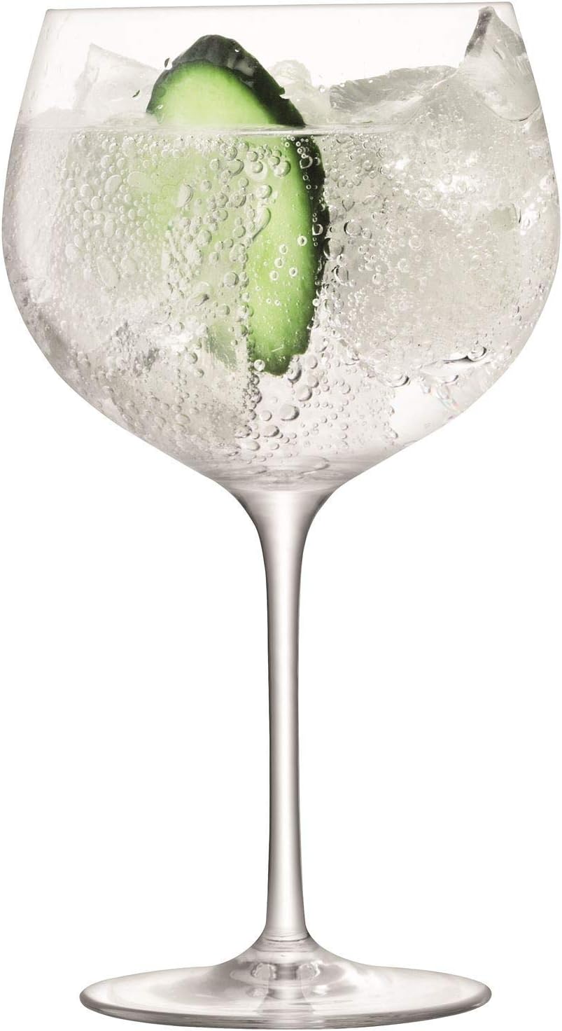 LSA International Balloon Gin Balloon Glass 680 ml Clear, Transparent, 4 Count (Pack of 1) - Image 3