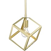 Golden Lighting Cassio 1-Light Pendant in Olympic Gold