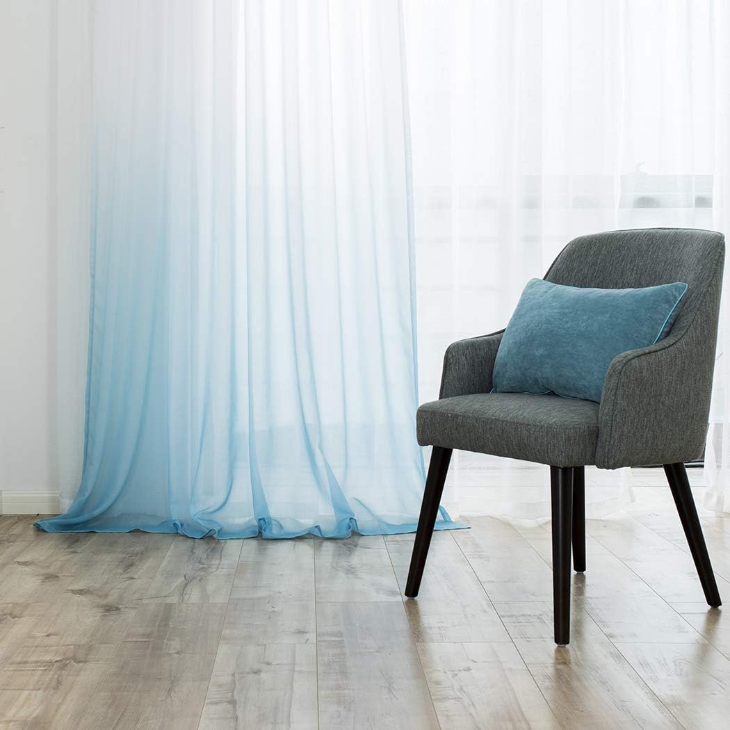 Best Aqua Dining Curtains