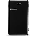 Comfee 3.3 Cubic Feet Solo Series Retro Refrigerator Sleek Appearance HIPS Interior, Energy Saving, Adjustable Legs, Temperat