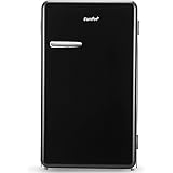 Comfee 3.3 Cubic Feet Solo Series Retro Refrigerator Sleek Appearance HIPS Interior, Energy Saving, Adjustable Legs, Temperat