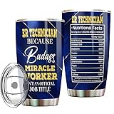 MONIZILUCKY Er Technician Tumbler Stainless Steel